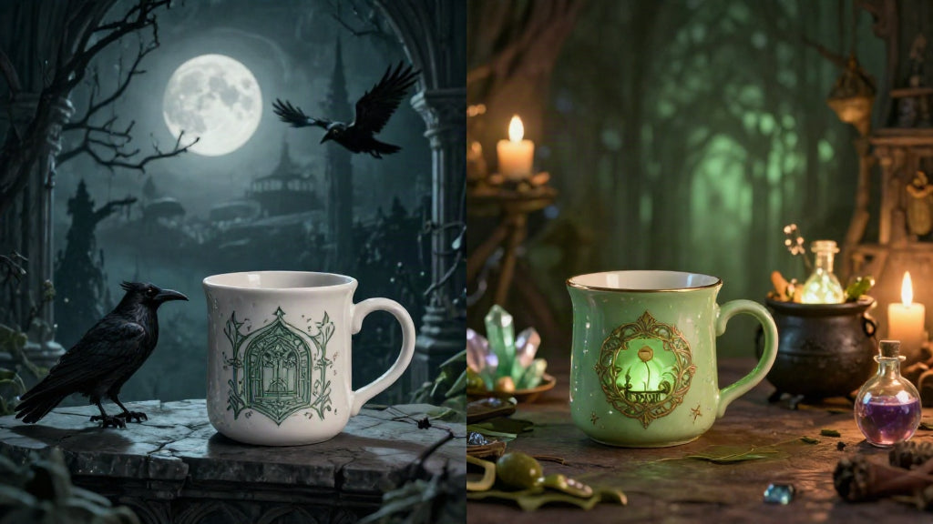 Gothic Tasse oder magische Tasse? So findest du das richtige Motiv für deinen Fantasy-Fan