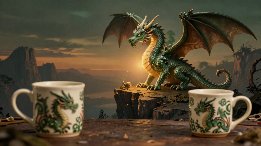 Fantasy Tasse Drache: warum Drachenmotive auf Keramik sofort alle Blicke fangen