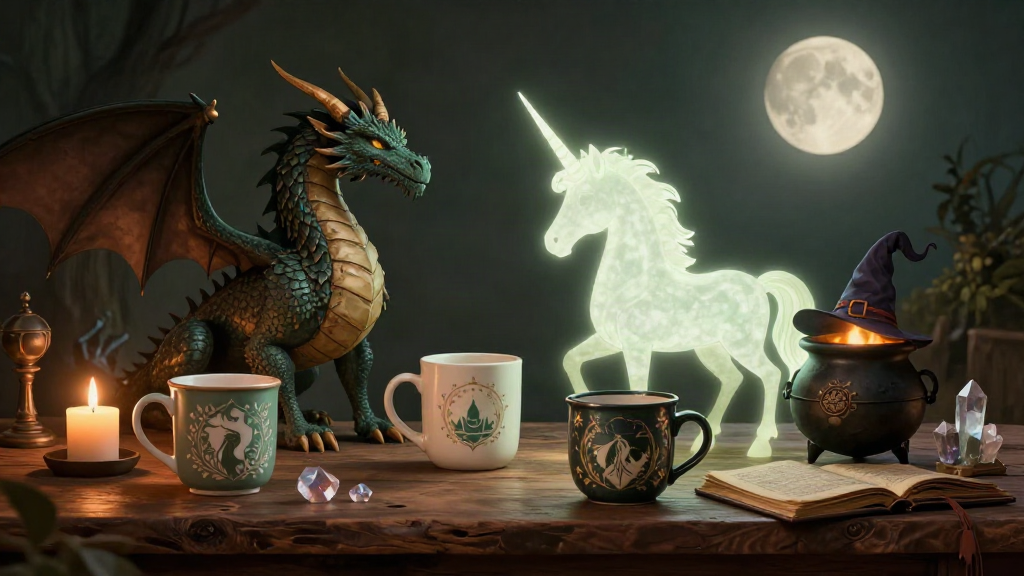 Magische Tasse: Drache, Einhorn oder Hexenkessel – welches Motiv passt zu wem?