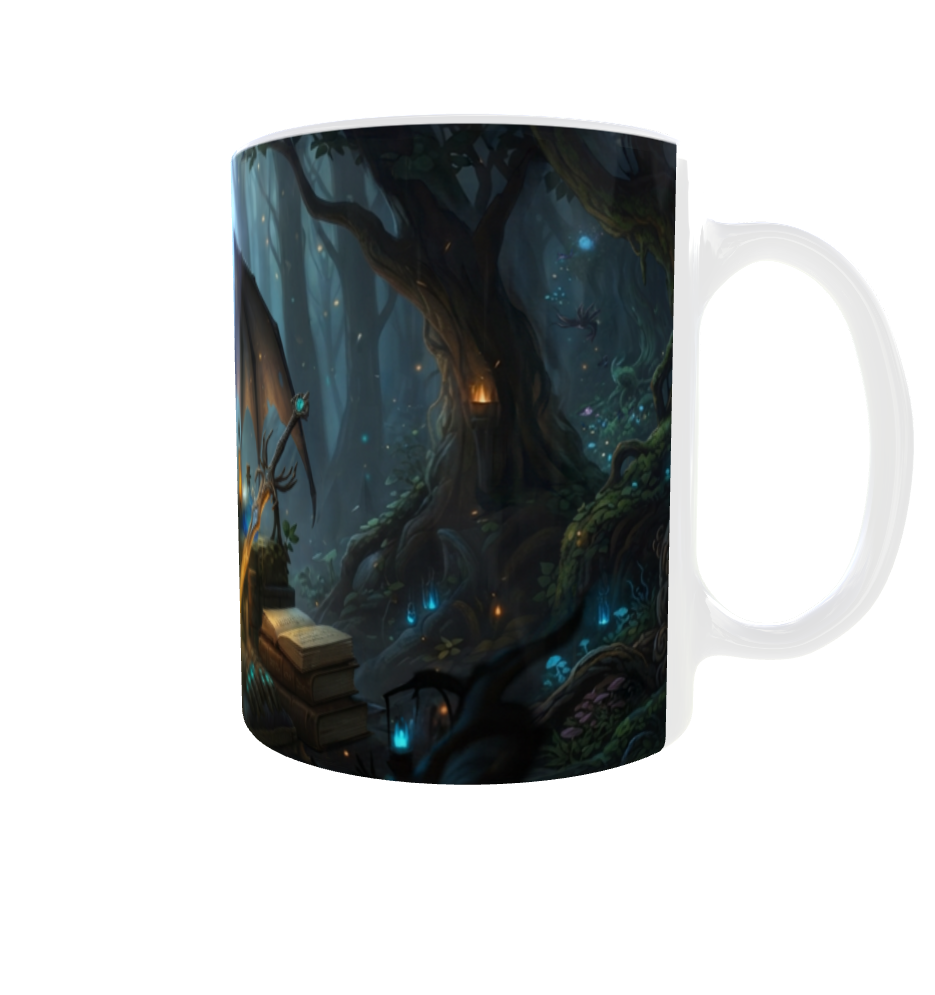 Speiender Drache – Fantasy Tasse