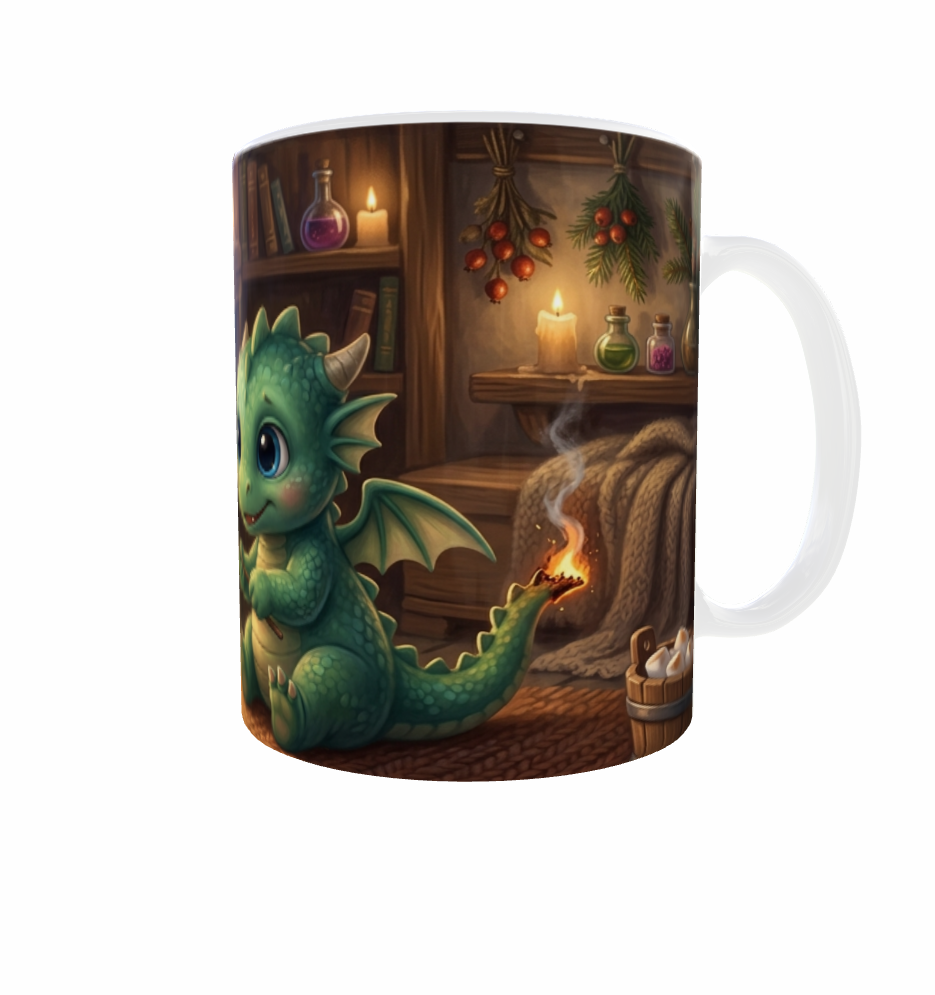 Drachen-Tasse „Kakaomonster & Drachenzähmer“