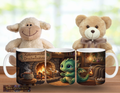 Drachen-Tasse „Kakaomonster & Drachenzähmer“