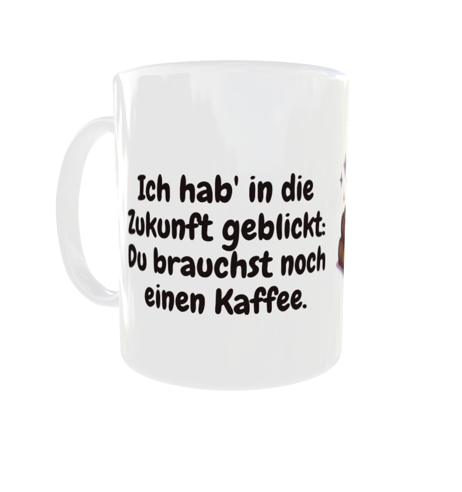 Nach der Magie kommt der Kaffee. – Hexen-Kaffeetasse