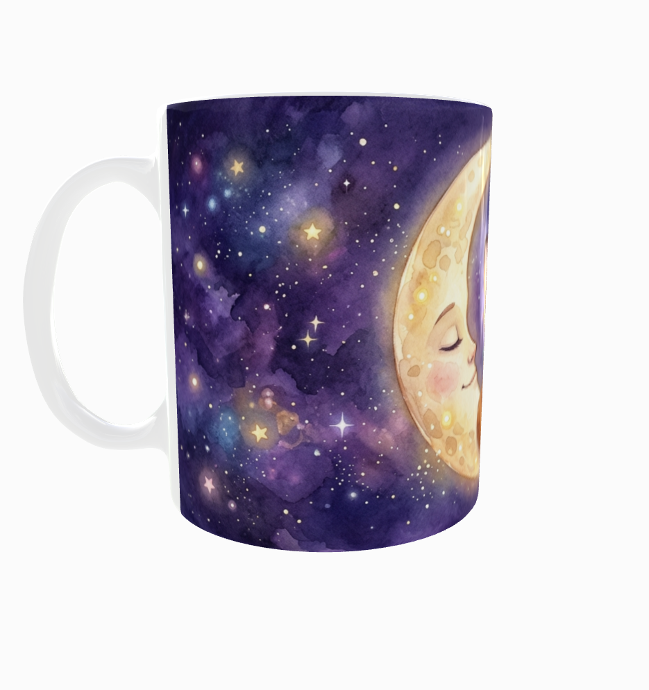 Kleiner Fuchs auf dem Mond – Magische Kindertasse