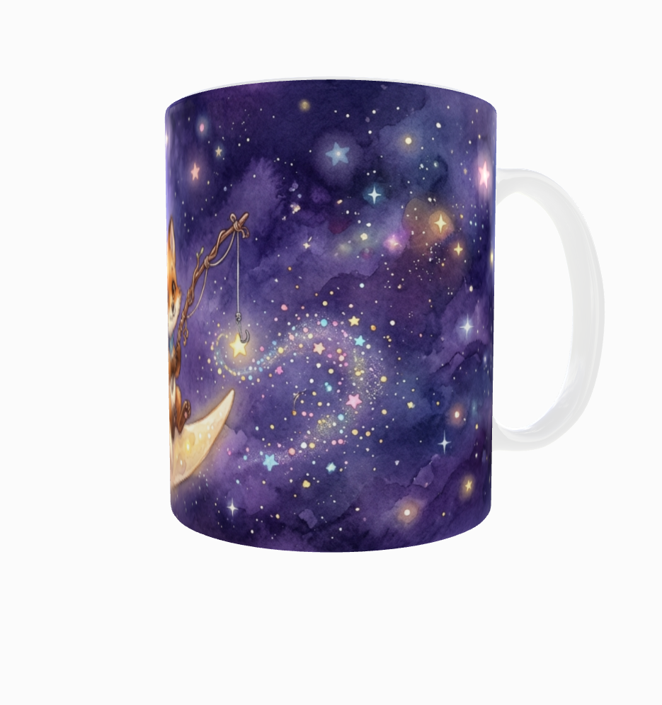 Kleiner Fuchs auf dem Mond – Magische Kindertasse