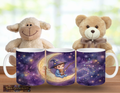 Kleiner Zaubererjunge auf dem Mond – Magische Kindertasse