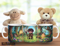 Kleiner Waldmagier im Zauberwald – Magische Kindertasse