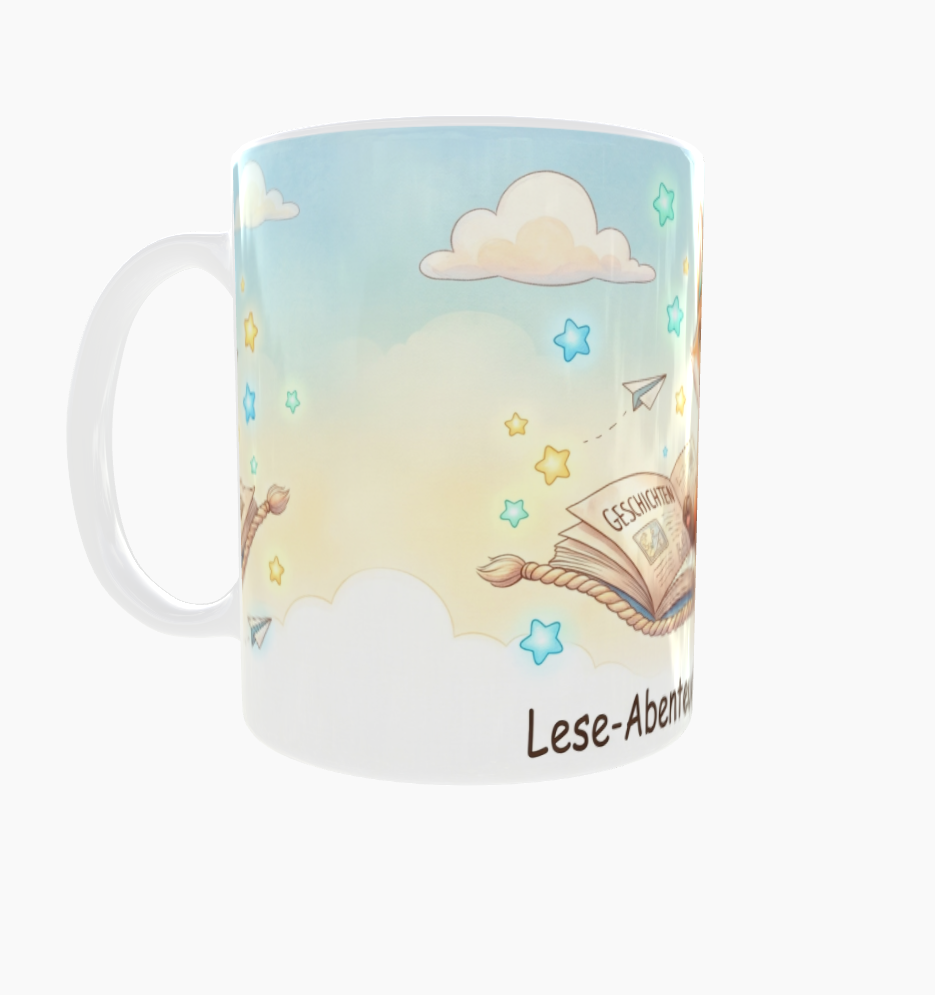Lese-Tasse – Lese-Abenteuer im Kinderzimmer