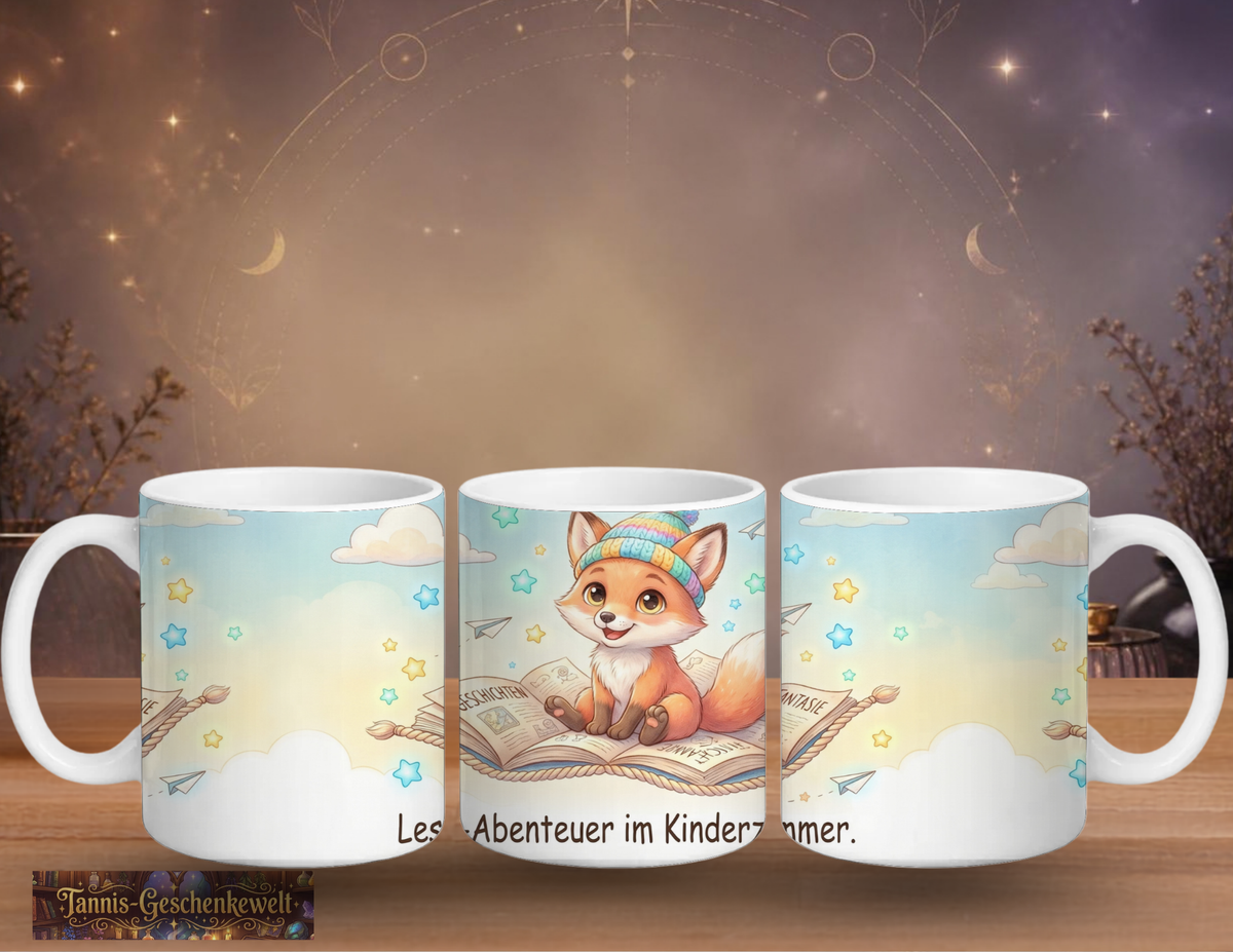 Lese-Tasse – Lese-Abenteuer im Kinderzimmer