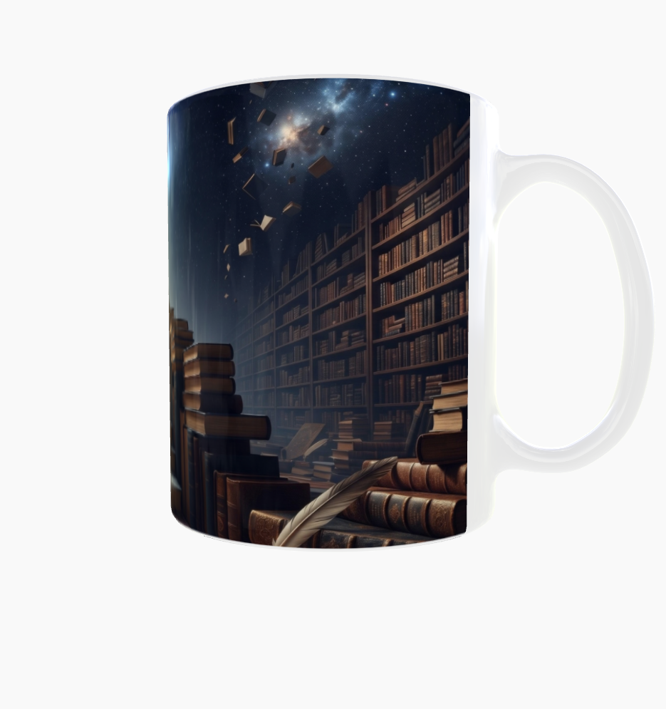 Lese-Tasse – Büchertreppe ins Licht