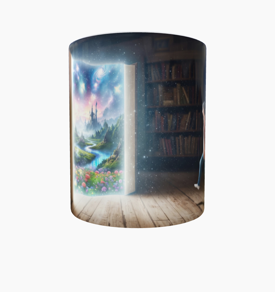 Lese-Tasse – Die Tür zur Fantasiewelt
