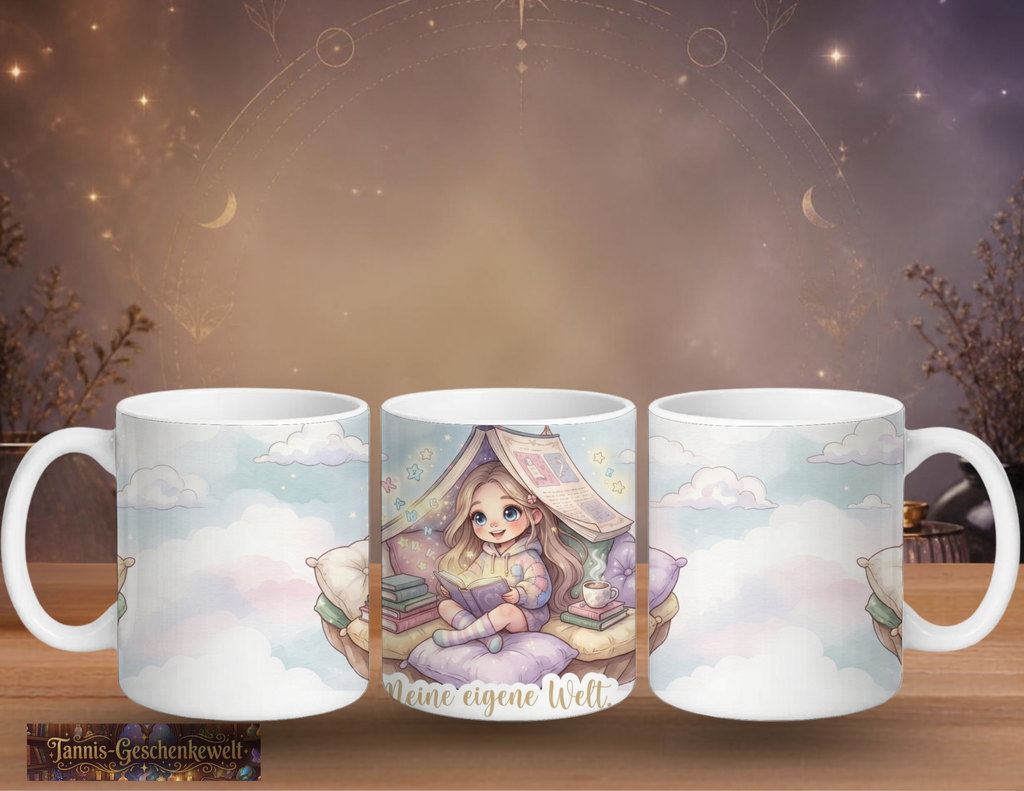 Lese-Tasse – Meine eigene Welt
