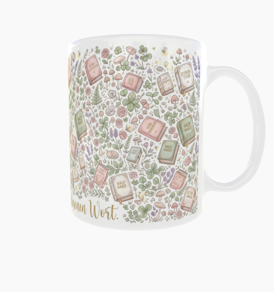 Lese-Tasse – Wachse mit jedem gelesenen Wort