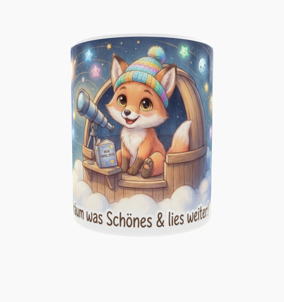 Lese-Tasse – Träum was Schönes & lies weiter!