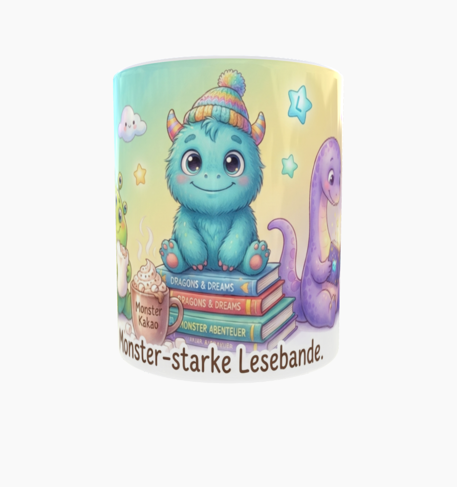 Lese-Tasse – Monster-starke Lesebande