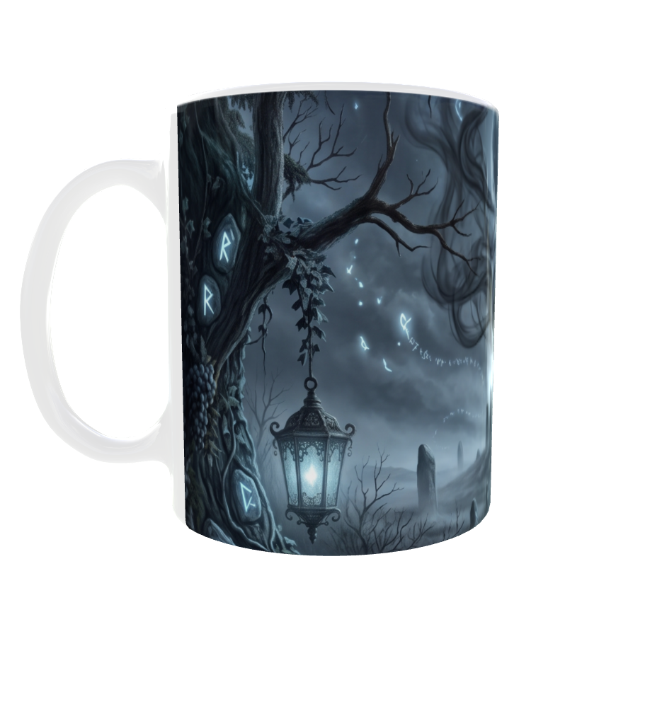 Stonehenge im Mondlicht – Mystische Tasse