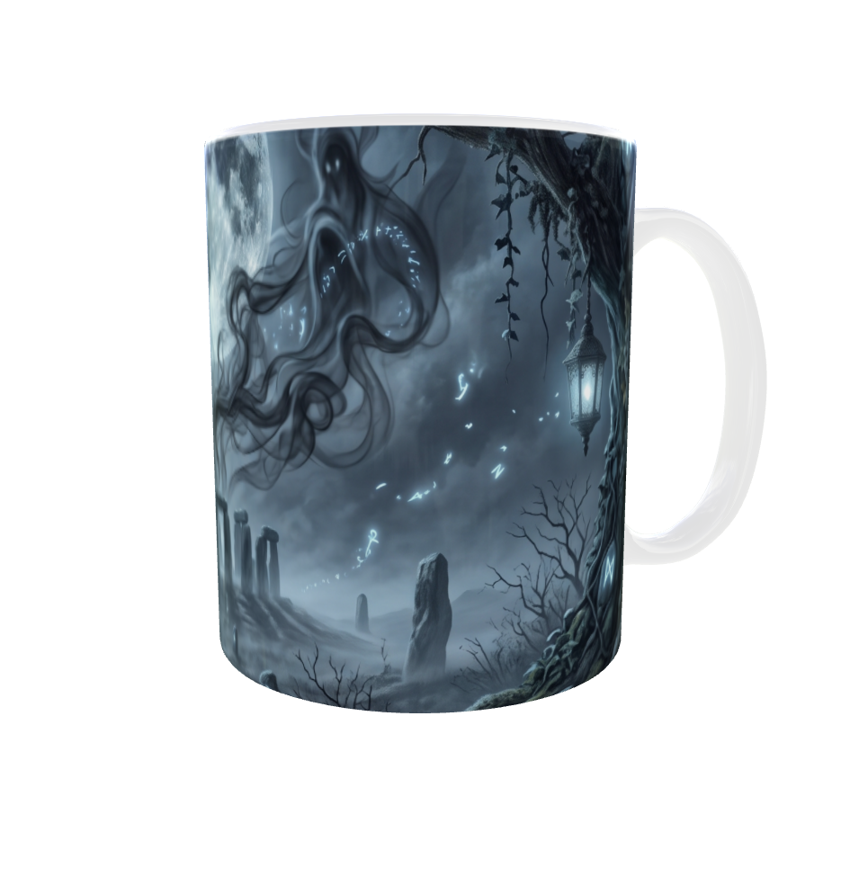 Stonehenge im Mondlicht – Mystische Tasse