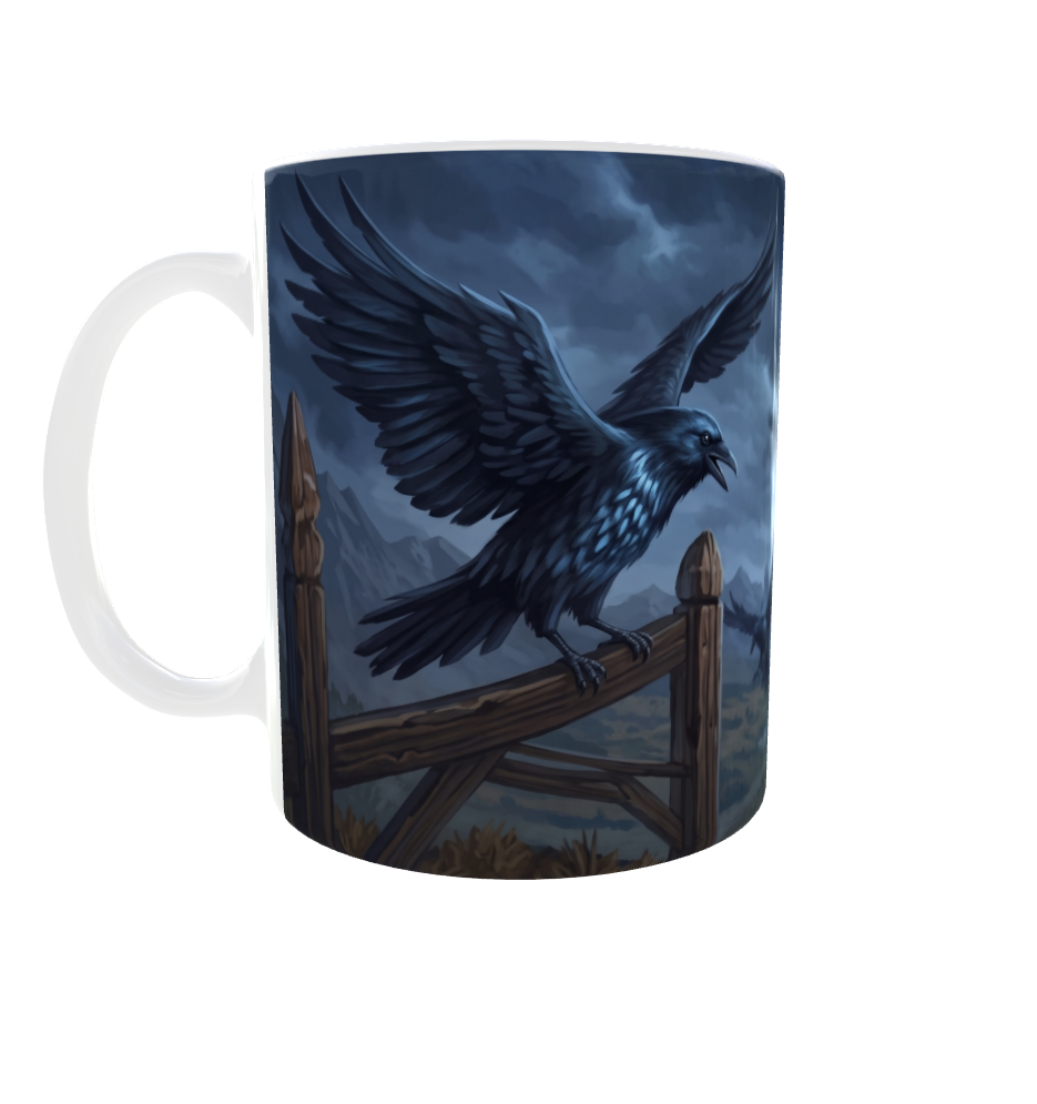 Hugin und Munin – Odins Raben | Nordische Mythologie Tasse