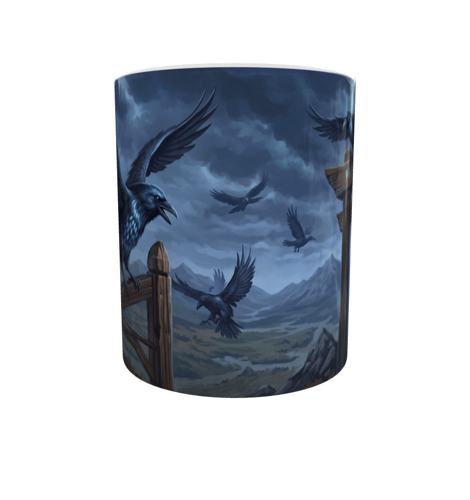 Hugin und Munin – Odins Raben | Nordische Mythologie Tasse