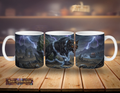 Fenrir der Riesenwolf in Fesseln – Nordische Mythologie Tasse