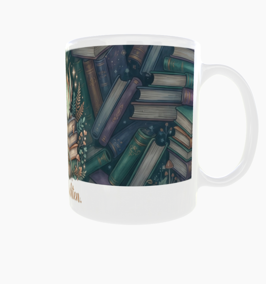 Lese-Tasse – Schlafender Bücherdrache