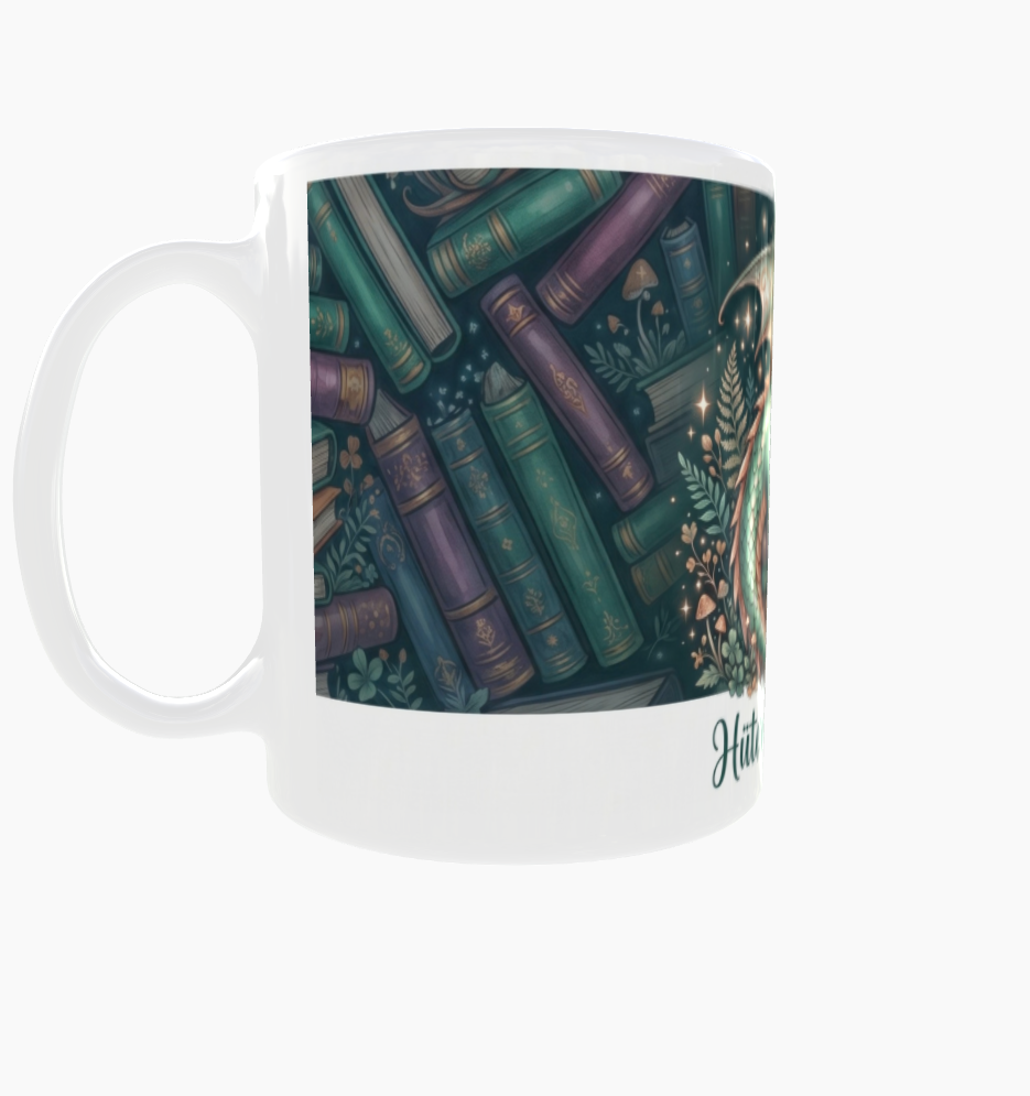 Lese-Tasse – Schlafender Bücherdrache