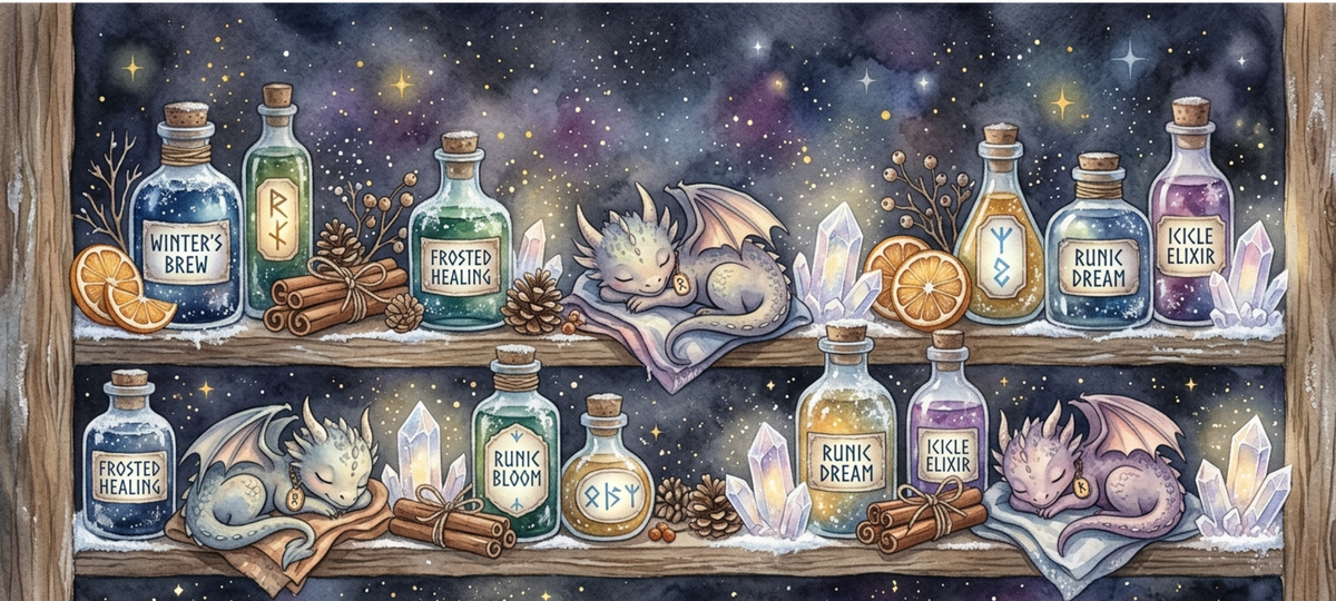 Bücherdrache-Tasse – Kleine Drachen im magischen Regal