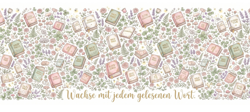 Lese-Tasse – Wachse mit jedem gelesenen Wort