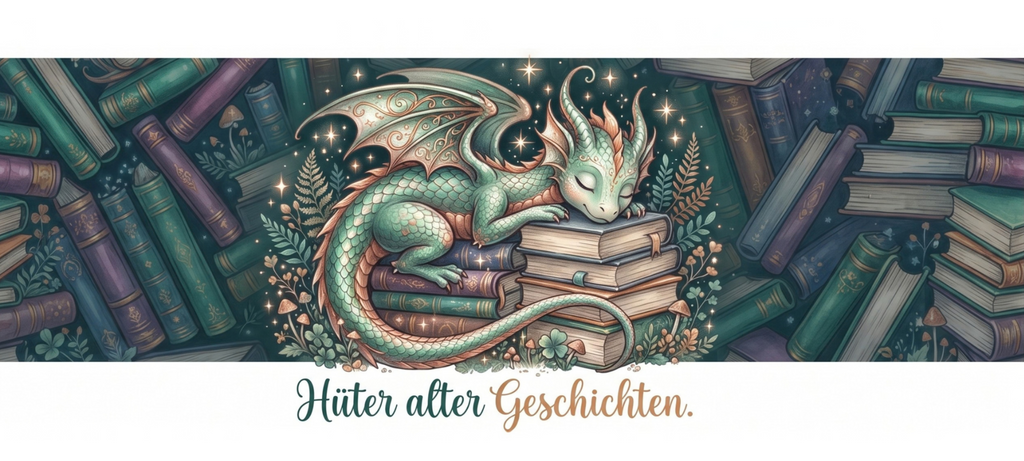 Lese-Tasse – Schlafender Bücherdrache