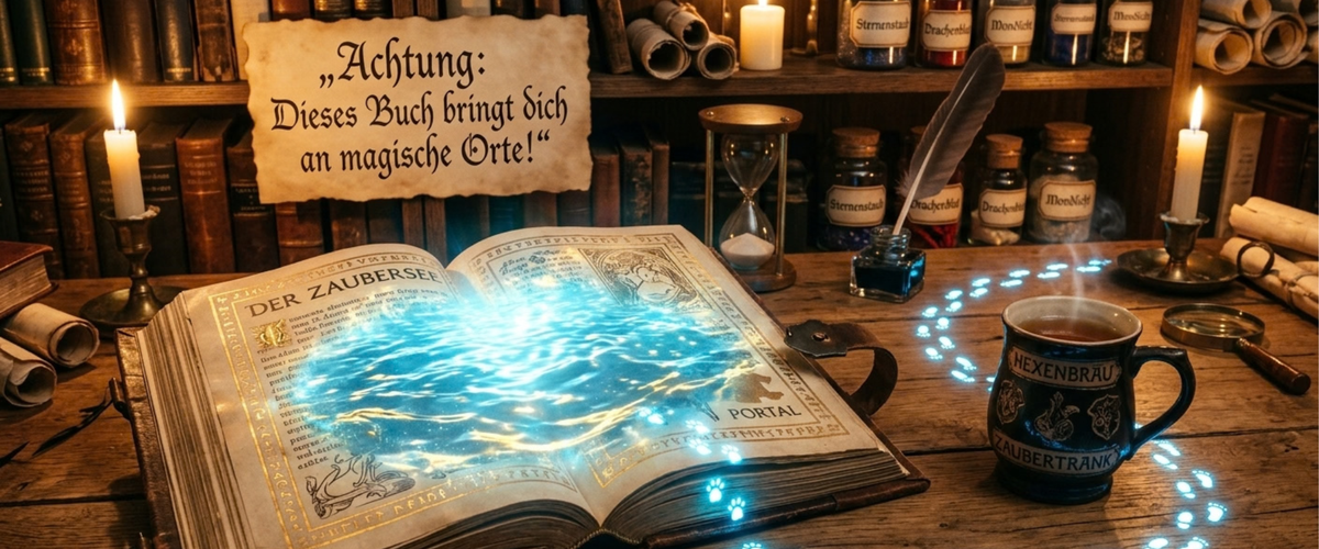 Lese-Tasse – Dieses Buch bringt dich an magische Orte