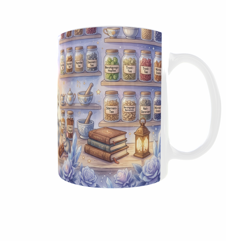 Hexen-Tasse – Winterzauber in der Teeküche
