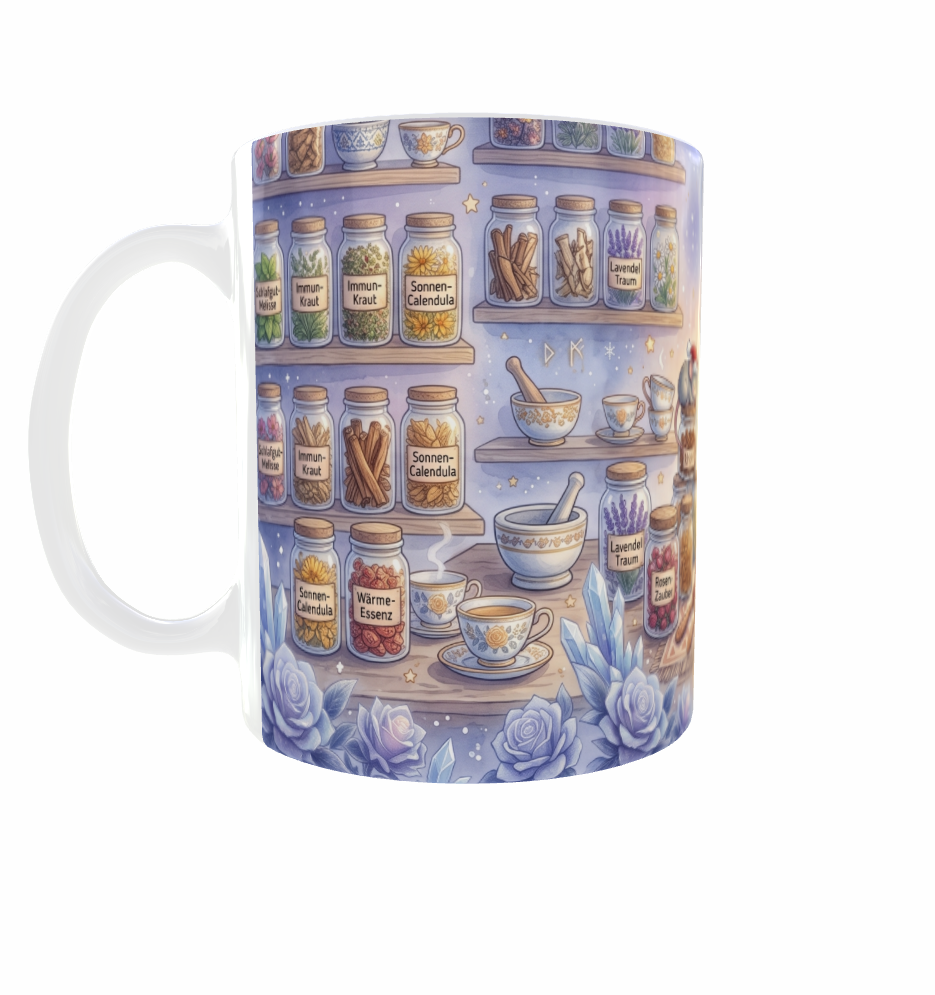 Hexen-Tasse – Winterzauber in der Teeküche