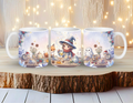 Hexen-Tasse – Winterliche Teestunde mit Tierfreunden