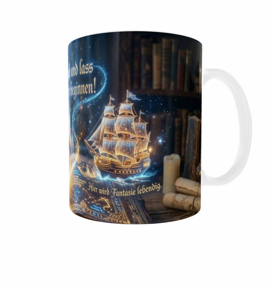 Lese-Tasse – Öffne ein Buch und lass das Abenteuer beginnen