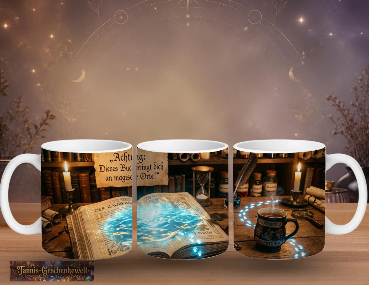 Lese-Tasse – Dieses Buch bringt dich an magische Orte