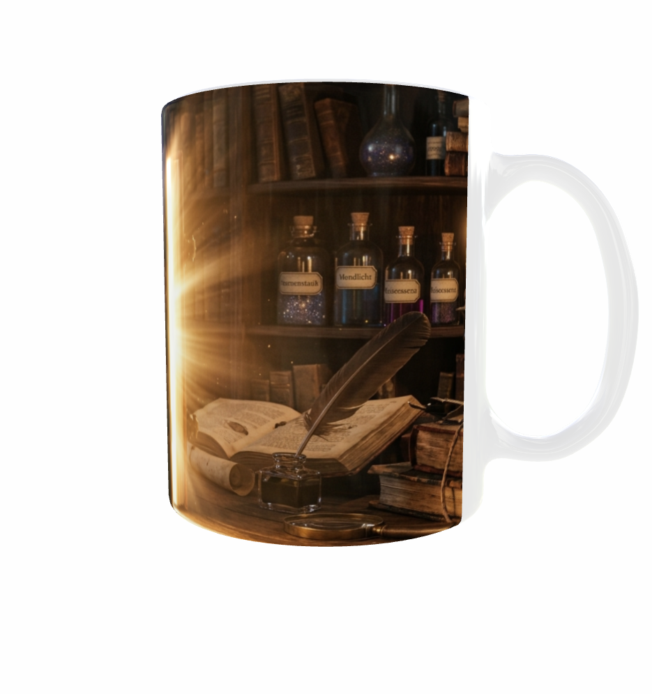 Lese-Tasse – Nur noch eine Welt … äh, ein Kapitel
