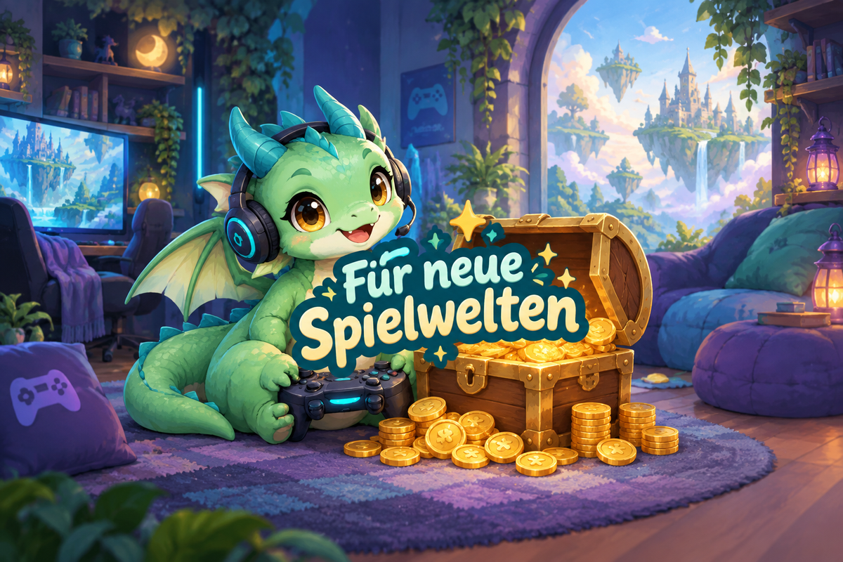 Gaming-Drachen-Spardose Mintgrün – Für neue Spielwelten